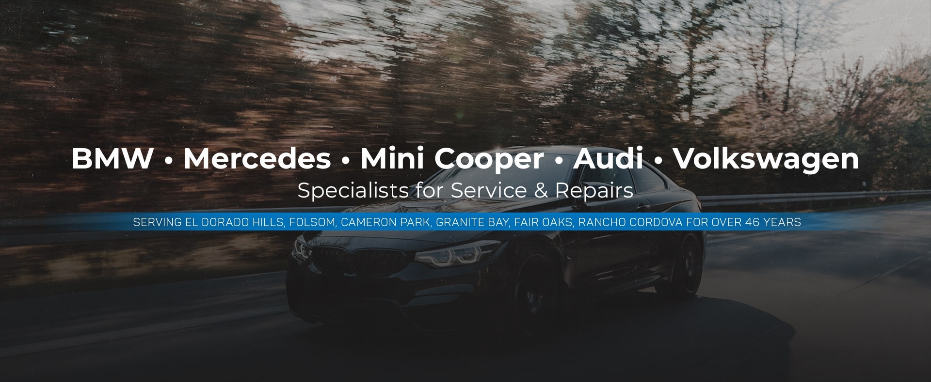 El Dorado Hills, Folsom, Rancho Cordova - BMW, Mini, Mercedes Auto Repair -  Angelo's Performance Plus